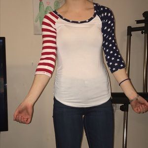American flag Tee